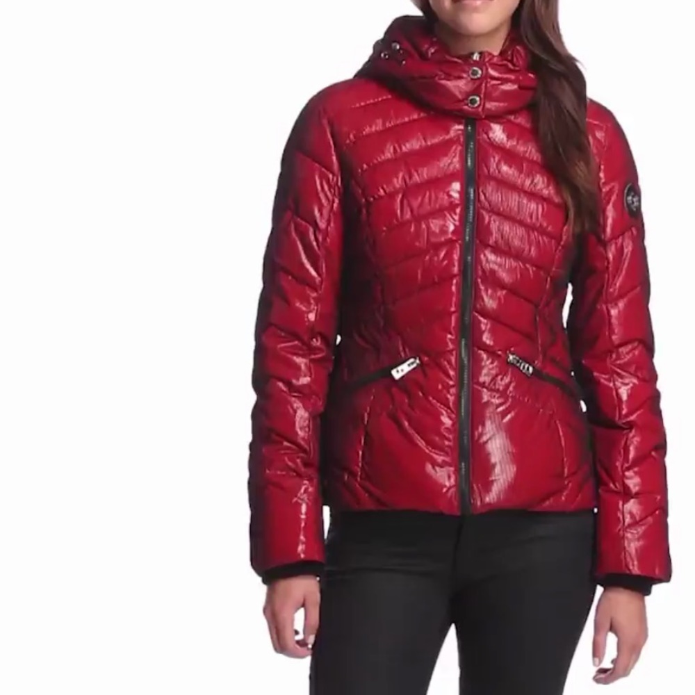 Buffalo David Bitton Red Puffer Jacket